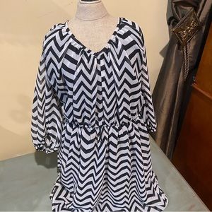 Sweet Storm Women’s Chiffon Dress Size Small